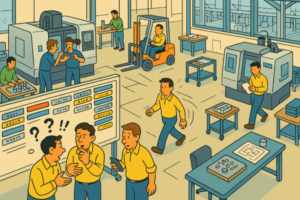 Beyond the Whiteboard Chapter 1 Image 2 Production Scheduling