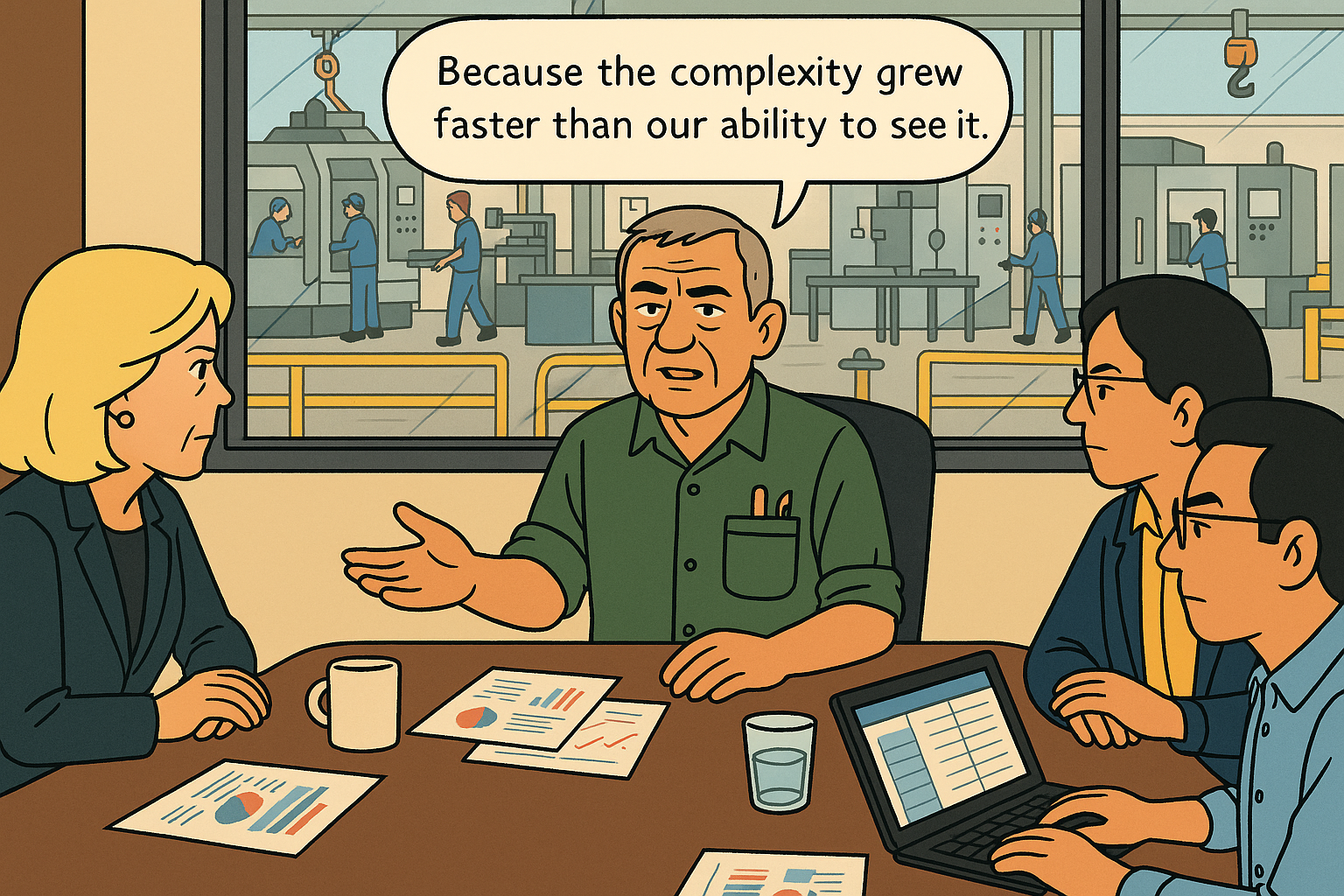 Beyond the Whiteboard - Chapter-3 - Image - 2 - Production Visibility