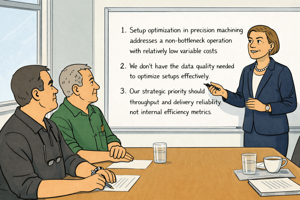 Beyond the Whiteboard - Chapter 11 - Image 2 - Setup Optimization