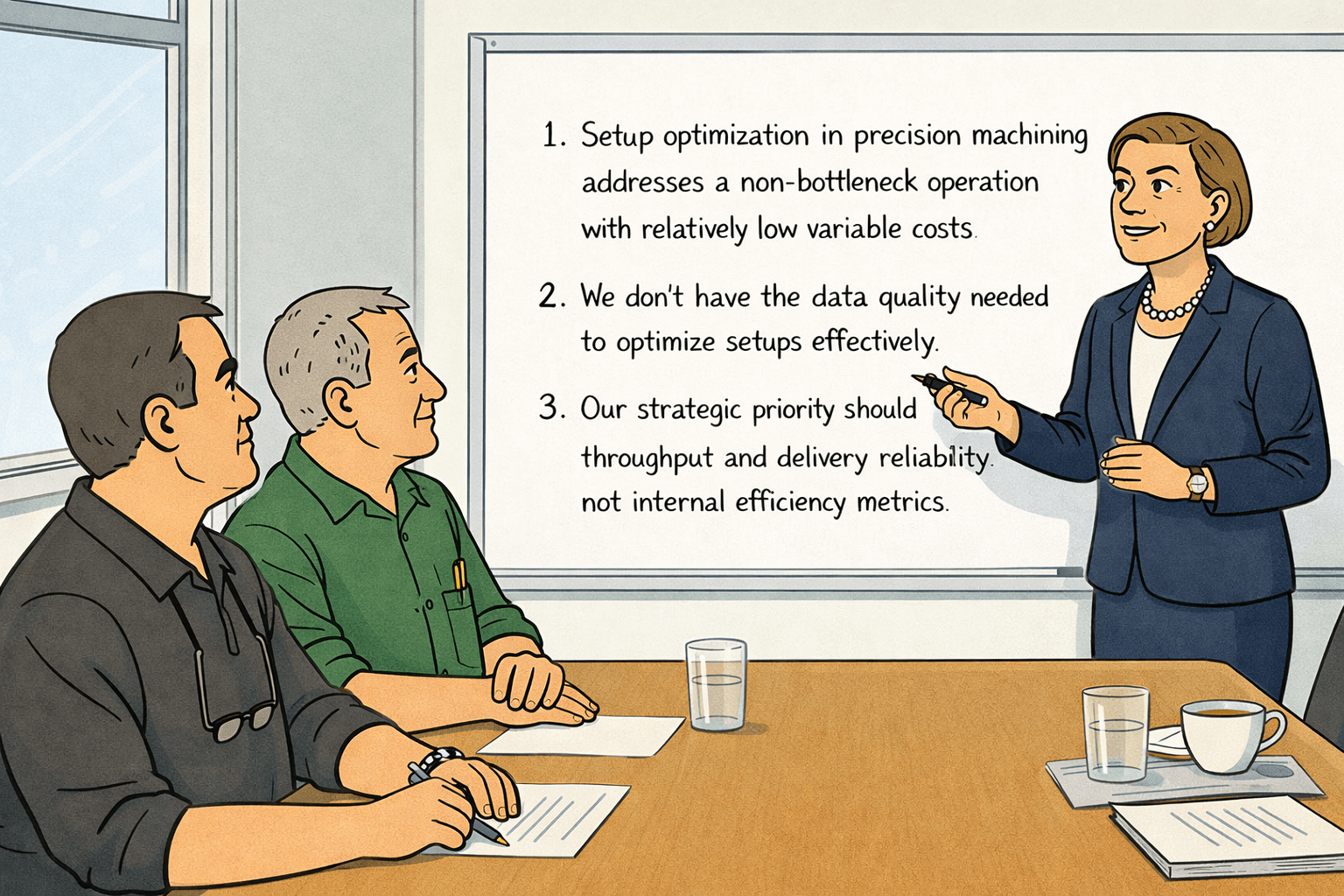 Beyond the Whiteboard - Chapter 11 - Image 2 - Setup Optimization