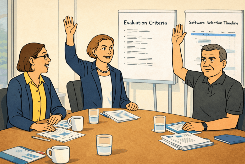 Beyond the Whiteboard - Chapter 13 - Image 2 - Scheduling Software Evaluation