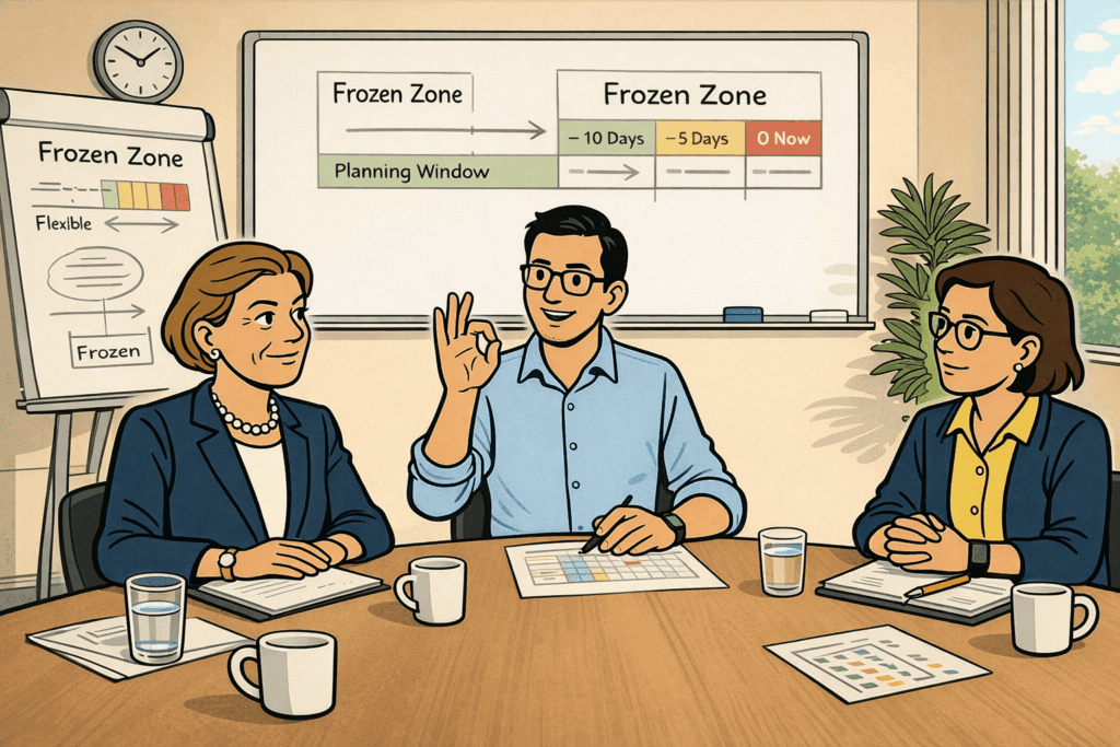 Beyond the Whiteboard - Chapter 17 - Image 1 - Production Scheduling Configuration