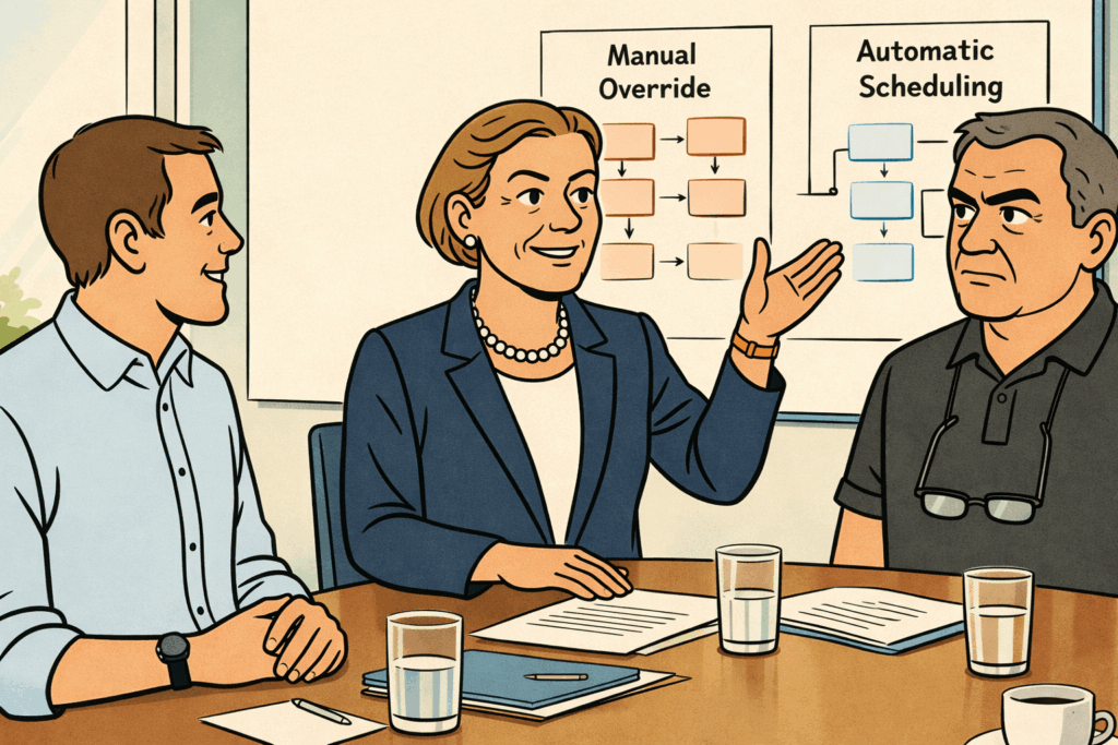 Beyond the Whiteboard - Chapter 17 - Image 2 - Production Scheduling Configuration
