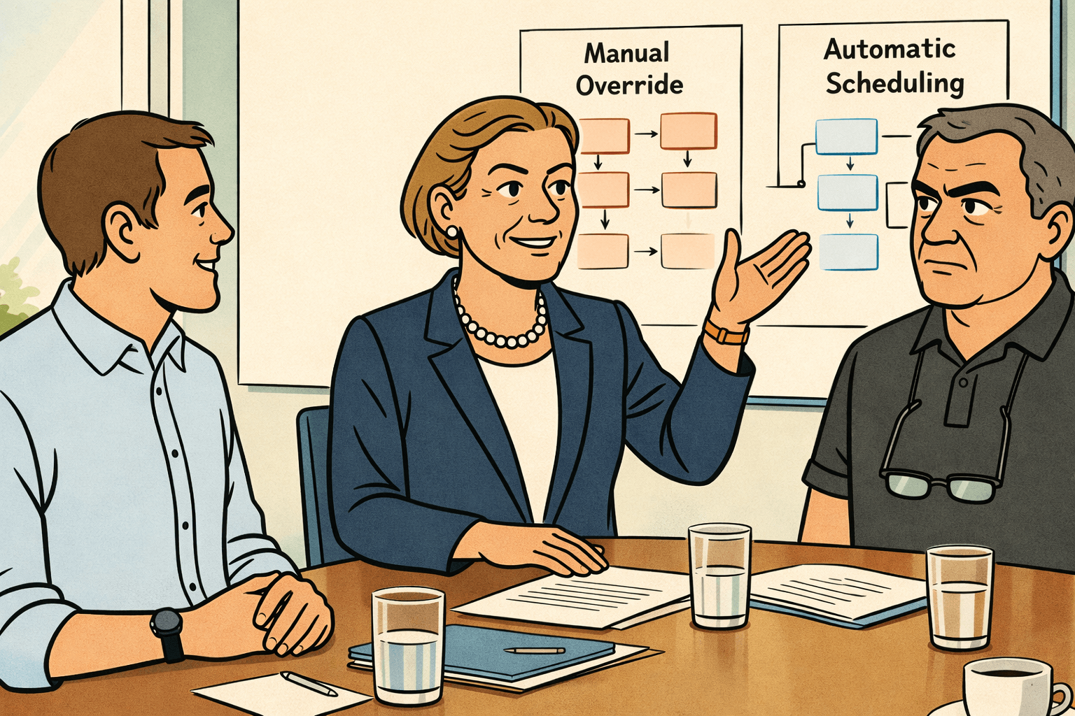 Beyond the Whiteboard - Chapter 17 - Image 2 - Production Scheduling Configuration