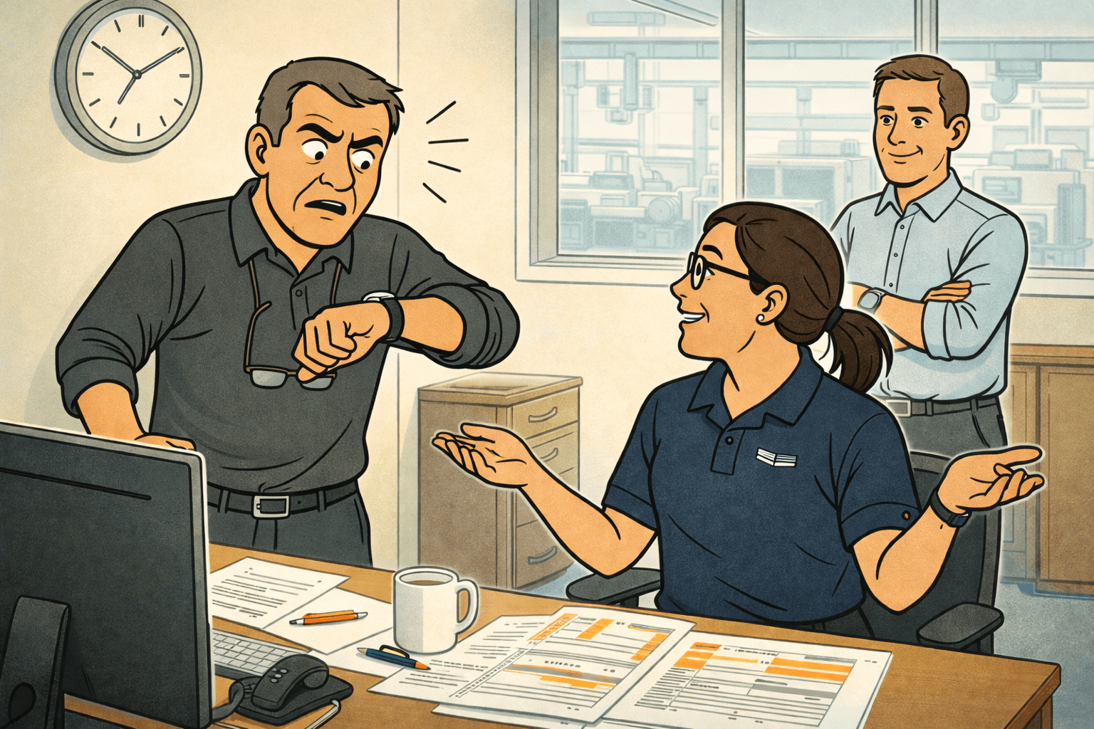 Beyond the Whiteboard - Chapter 18 - Image 2 - Production Scheduling Process