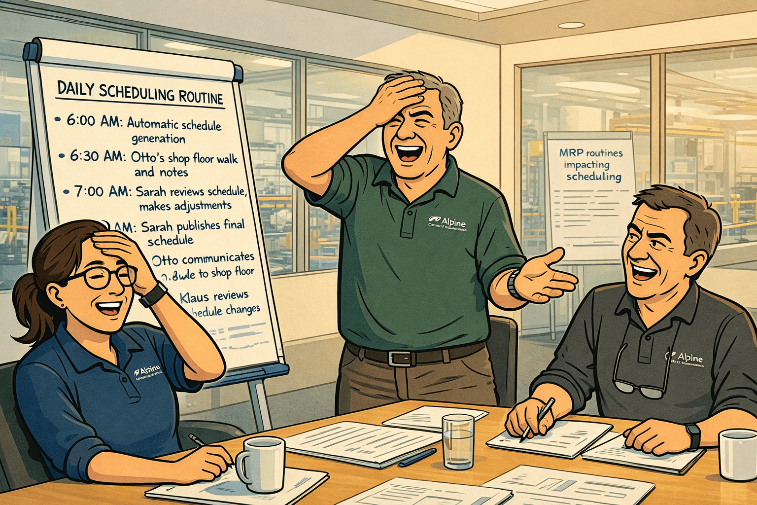 Beyond the Whiteboard - Chapter 19 - Image 1 - Scheduling Software Implementation